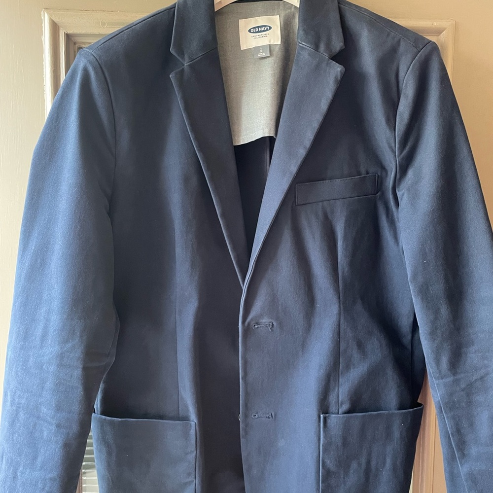 Old Navy Men’s Navy Blue blazer, L